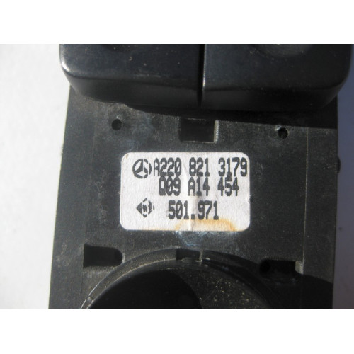 Mercedes-Benz A2208213179 Блок кнопок стеклоподъёмников на водительской двери S-Class W220 рестайл