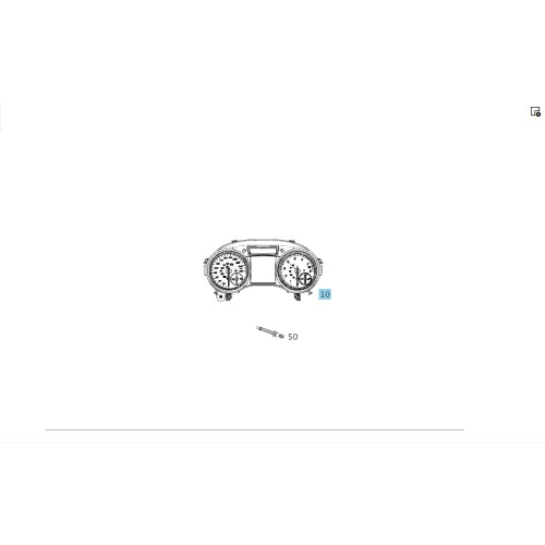 Mercedes-Benz A1179007600 Комбинация приборов бензиновая в милях CLA C117