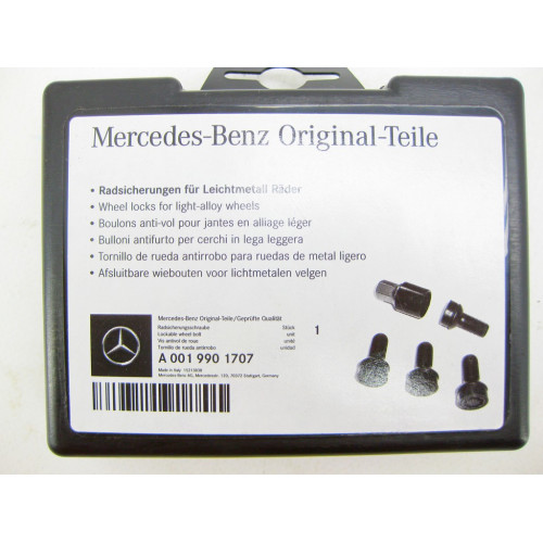 Mercedes-Benz A0019901707 Комплект секретных ступичных болтов M14 x 1.5 x 45 мм GLC Coupe C253 GLC X253 E-class W213 E-class S213 CLS C257 GLK X204 ML/GLE W166 GL/