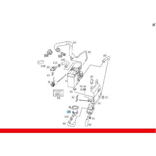 Mercedes-Benz A0005060200 Циркуляционный насос автономного отопителя CL C215