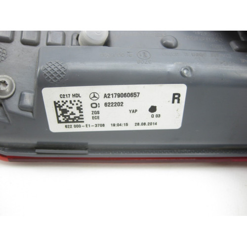 Mercedes-Benz A2179060657 Фонарь задний правый внутренний S-Class C217
