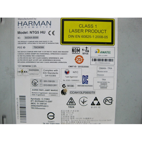 Mercedes-Benz A2179003201 Блок управления аудиосистемой Comand NGT5.5 S-Class W222 C217