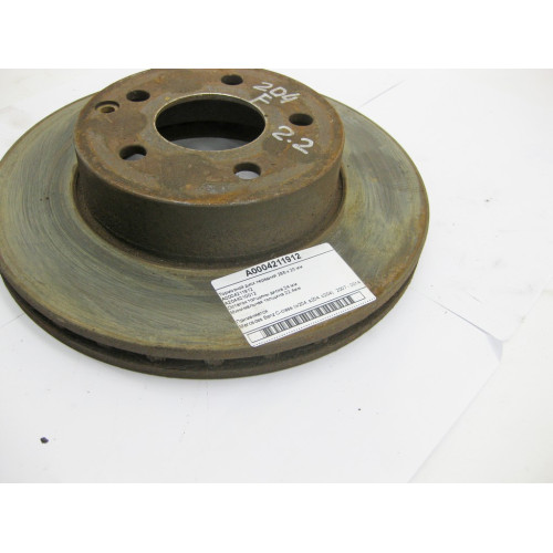 Mercedes-Benz A0004211912 Тормозной диск передний 288 х 25 мм C-Class W204