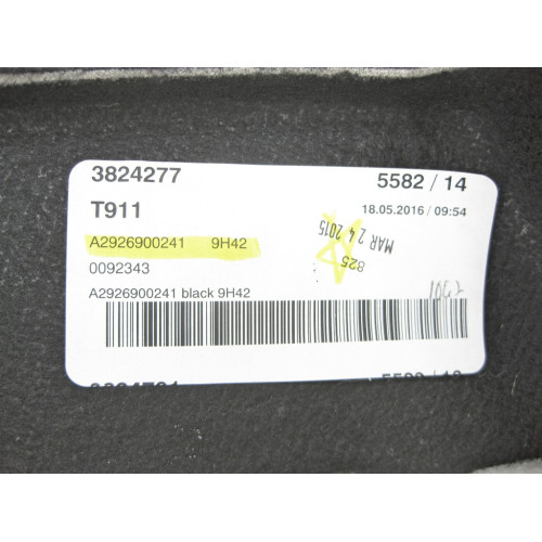 Mercedes-Benz A2926900241 9H42 Боковая обшивка багажника правая GLE Coupe C292