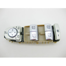 A2229056800 8R73 Новый блок кнопок стеклоподъёмника бежевый С-Class W205 GLC C253 X253