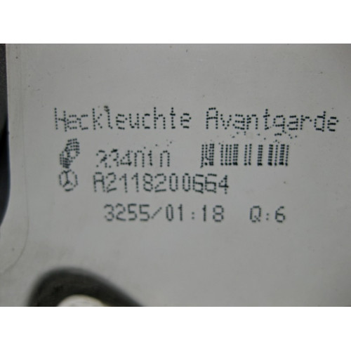 Mercedes-Benz A2118200664 Фонарь задний правый avantgarde E-Class W211 до рестайл