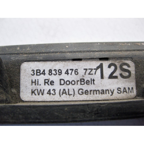 VAG 3B4839476 Хром молдинг под стекло задней правой двери VW Passat B5+