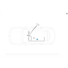 A1175402707 Roof wiring on the headliner CLA C117