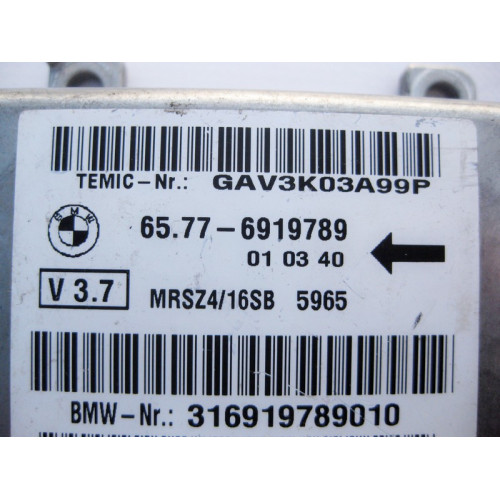 BMW 65776919789 Блок управления подушек безопасности BMW 5-series E39