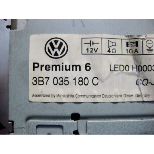 VAG 3B7035180C Магнитола под кассеты и CD VW Passat B5+