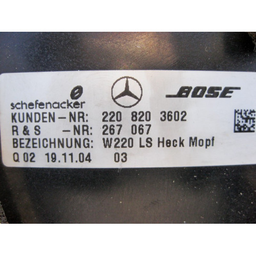 Mercedes-Benz A2208203602 Аудио динамик на задней полке BOSE S-Class W220