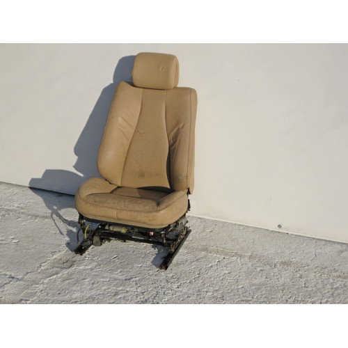 Mercedes-Benz A2209103546 1B22 Бежевое кожаное сидение водителя под покраску S-Class W220 рестайл