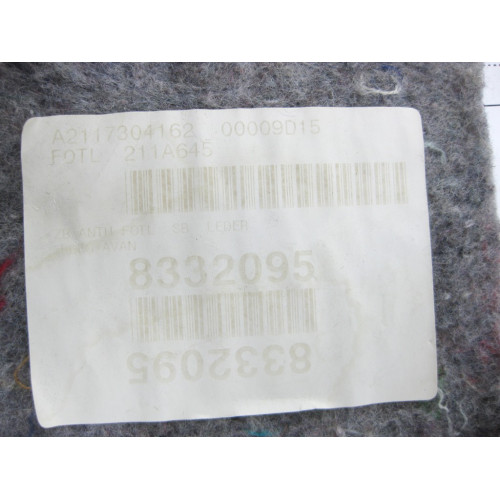 Mercedes-Benz A2117304162 9D15 Карта задней левой двери Avangarde цвет антрацит E-class W211 E-class S211