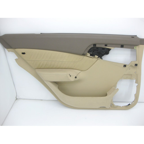 Mercedes-Benz A2207309762 1B22 Карта задней левой двери кожа цвет бежевый S-class long V220
