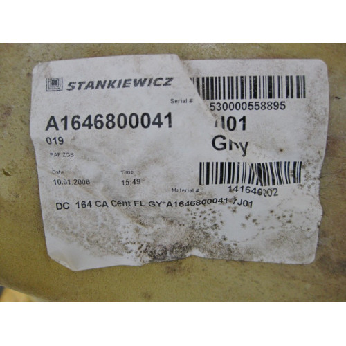 Mercedes-Benz A1646800041 7J01 Ковёр салона задний серый ML W164