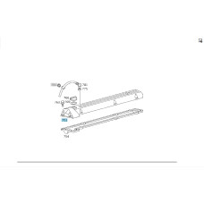 A6030100530 Крышка ГБЦ двигателя OM603 R6 diesel E-Class S124 E-class W124 S-class W140 G-class W463