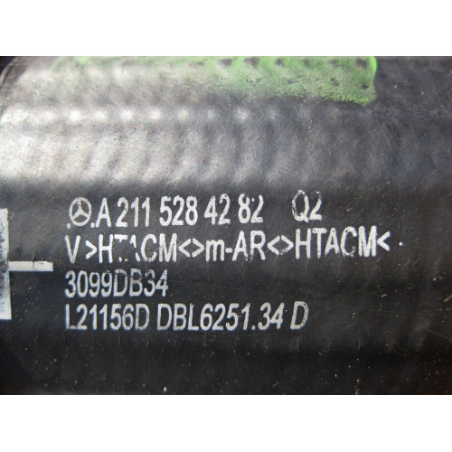 Mercedes-Benz A2115284282 Правый патрубок интеркулера двигателя OM646 R4 2.2 cdi E-Class W211