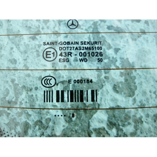 Mercedes-Benz 001026 A2196700980 Rear window blue CLS C219 43R
