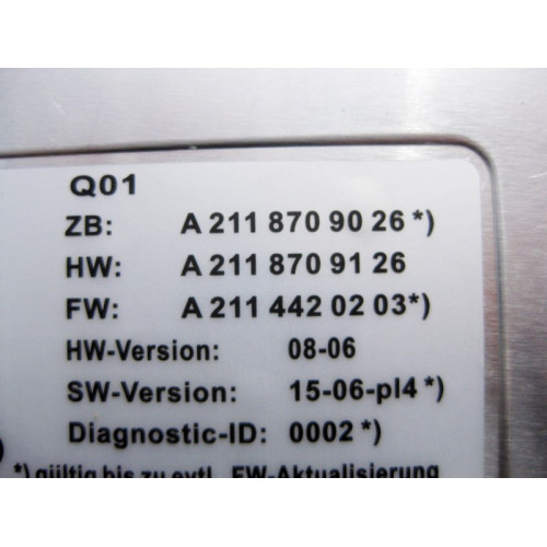 Mercedes-Benz A2118709026 Новый блок фары E-Class W211 GL X164 ML W164