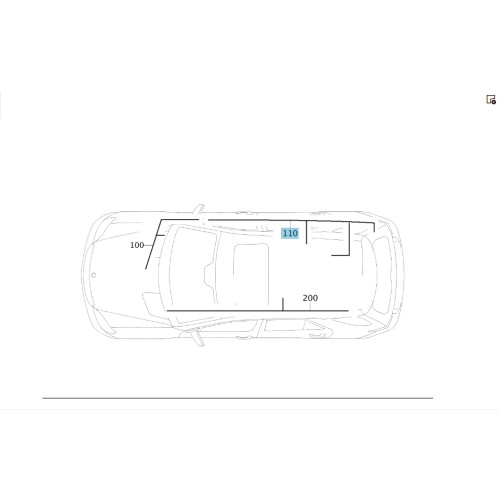 Mercedes-Benz A1648200304 Оптический кабель ML W164