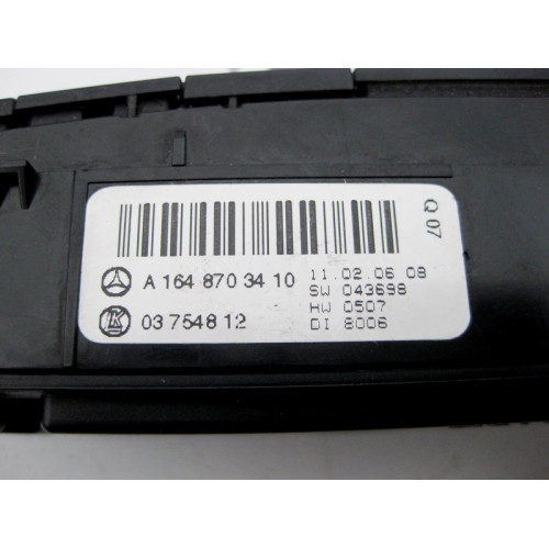 Mercedes-Benz A1648703410 Блок кнопок аварийки, "ESP", "DSR" ML W164 GL X164