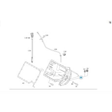 A6400101013 Engine Oil Pan OM640 R4 2.0 cdi A-class C169 A-class W169 B-class W245 OM640