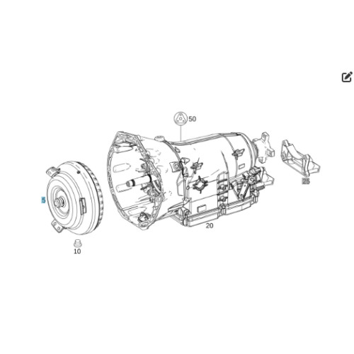 Mercedes-Benz A9032500102 Гидротрансформатор АКП 722.680
