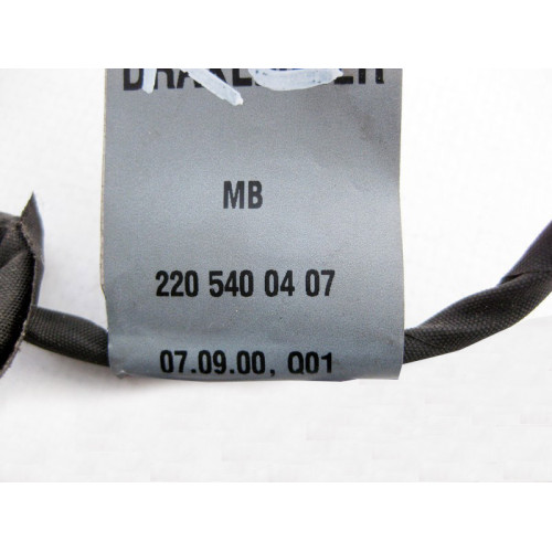Mercedes-Benz A2205400407 Жгут электропроводки подушки безопасности задней двери S-Class W220