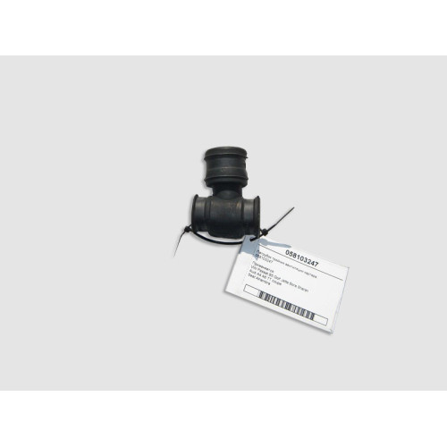 VAG 058103247 Патрубок трійник вентиляції картера VW Passat B5 Golf Jetta Bora
