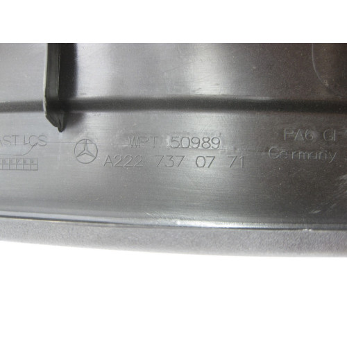 Mercedes-Benz A2227370771 Обшивка рамы окна задней правой двери чёрная S-Class W222 long
