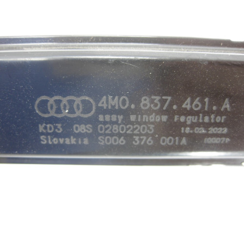 VAG 4M0837461A Стеклоподъёмник водительской двери