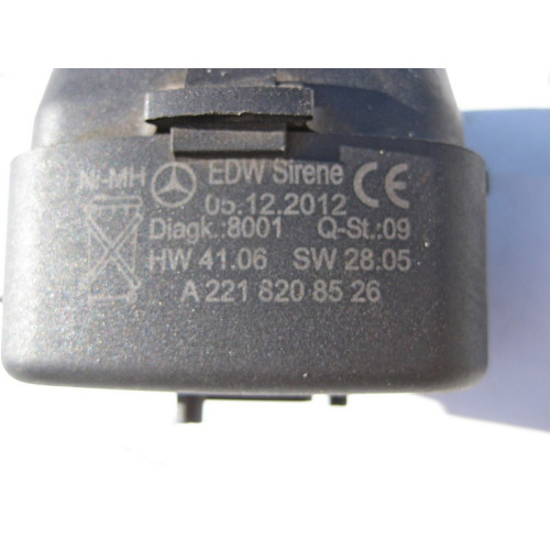 Mercedes-Benz A2218208526 Сирена сигнализации S-Class W221 CL C216