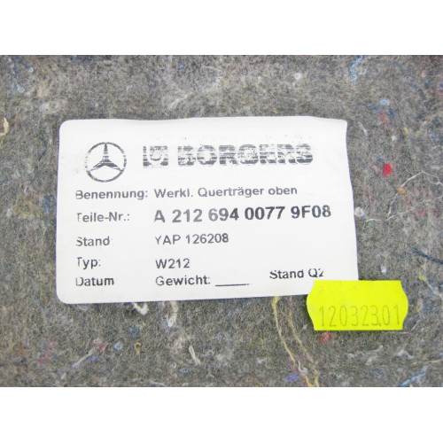 Mercedes-Benz A2126940077 9F08 Обшивка под задней полкой E-Class W211