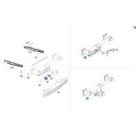 A1663100200 Towing hitch ML/GLE W166 GL/GLS X166