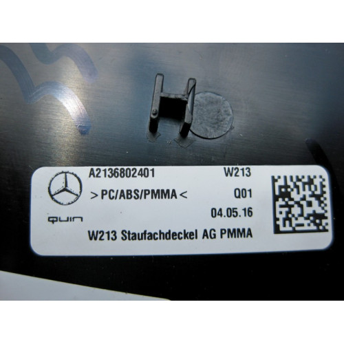 Mercedes-Benz A2136802401 Декоративная крышка вещевого отделения подлокотника E-Class W213