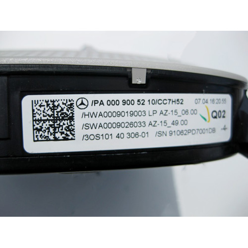 Mercedes-Benz A0009005210 7H52 Плафон потолочный передний серый E-Class W213 C238