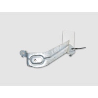 A1668101514 Кронштейн шторки багажника правый GL GLS X166
