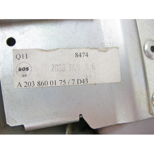 Mercedes-Benz A2038600175 7D43 Шторка багажника серая с сеткой C-Class S203 универсал
