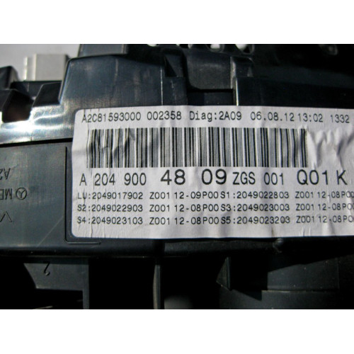Mercedes-Benz A2049004809 Guard - dashboard diesel miles without glass C-Class W204 USA