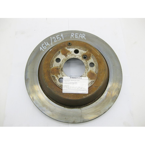 Mercedes-Benz A1644231212 Тормозной диск задний 300 х 14 мм ML W164 R-Class W251
