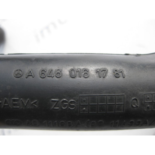 Mercedes-Benz A6460161781 Патрубок вентиляции картерных газов для двигателя OM646 R4 2.2 cdi