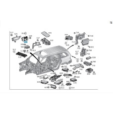 A1669008117 SAM control unit front GL/GLS X166