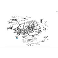 A1669000320 SRS airbag control unit G-class W463 ML/GLE W166 GL/GLS X166 GLE Coupe C292