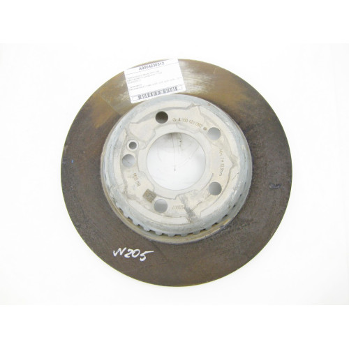 Mercedes-Benz A0004230512 Тормозной диск задний 300x12мм C-Class W205