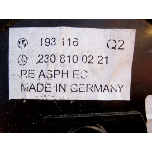 Mercedes-Benz A2308100221 Зеркальный элемент правого зеркала с автозатемнением CLK C209 SL R230 Англия