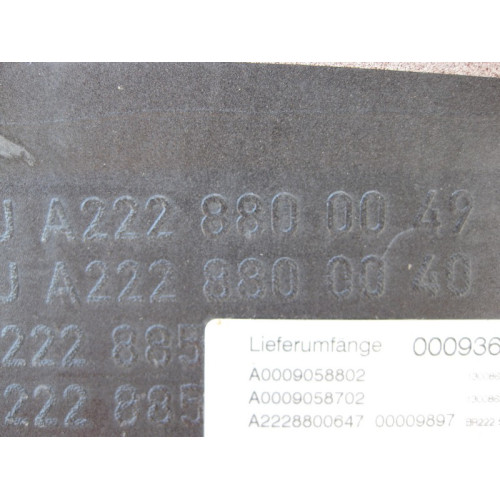 Mercedes-Benz A2228850225 Бампер задний в сборе S-Class W222