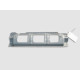 A1666890014 Кронштейн коленной подушки безопасности ML W166 GL X166