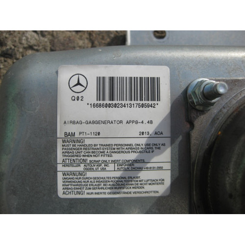 Mercedes-Benz A1668600302 Подушка безопасности переднего пассажира ML GLE W166 GL GLS X166