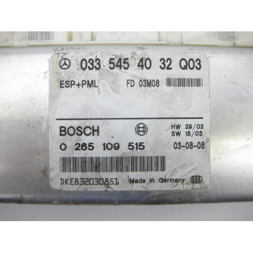 Mercedes-Benz A0335454032 Блок управления ESP+PML E-class W211 SL R230 E-class S211