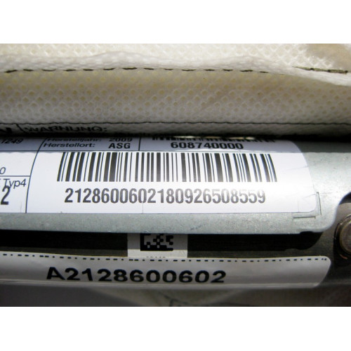 Mercedes-Benz A2128600602 Потолочная правая подушка безопасности E-Class W212